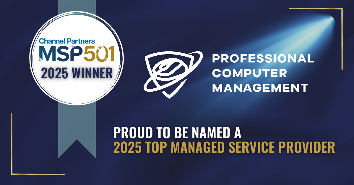 PCM Ranked on Channel Partners 2025 MSP 501
